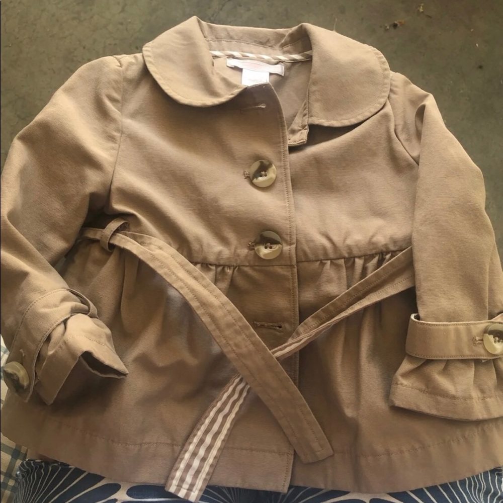 Janie and Jack Baby Trench Coat - Like new